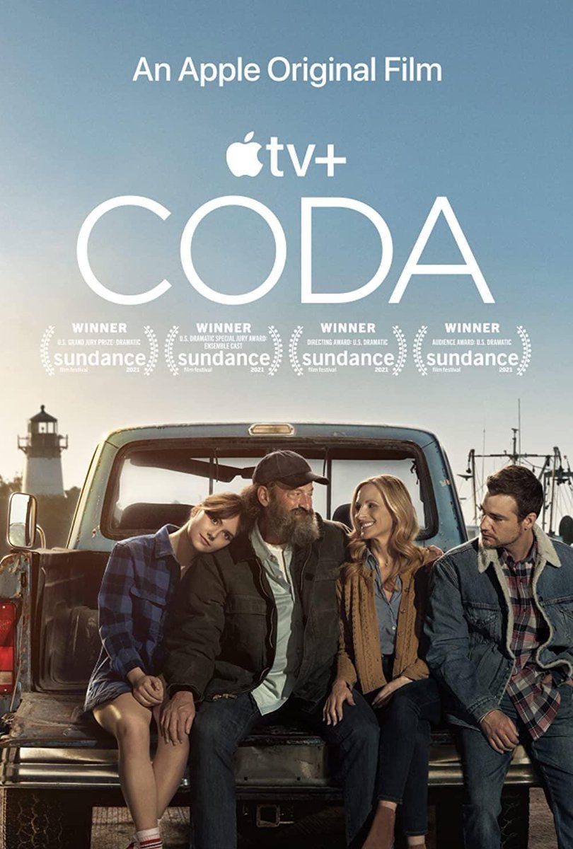 Souranath's tweet photo. #CODA This year's Sundance-winner is certainly a film you don't wanna miss. 

P.S. - CODA stands for "Child of Deaf Adults"

#thatGuyFromCinemaForensic @EmiliaJonesy @MarleeMatlin @TroyKotsur #danielduarte @EugenioDerbez @sianheder @AppleTVPlus #drama #familydrama https://t.co/r71fB9is9A