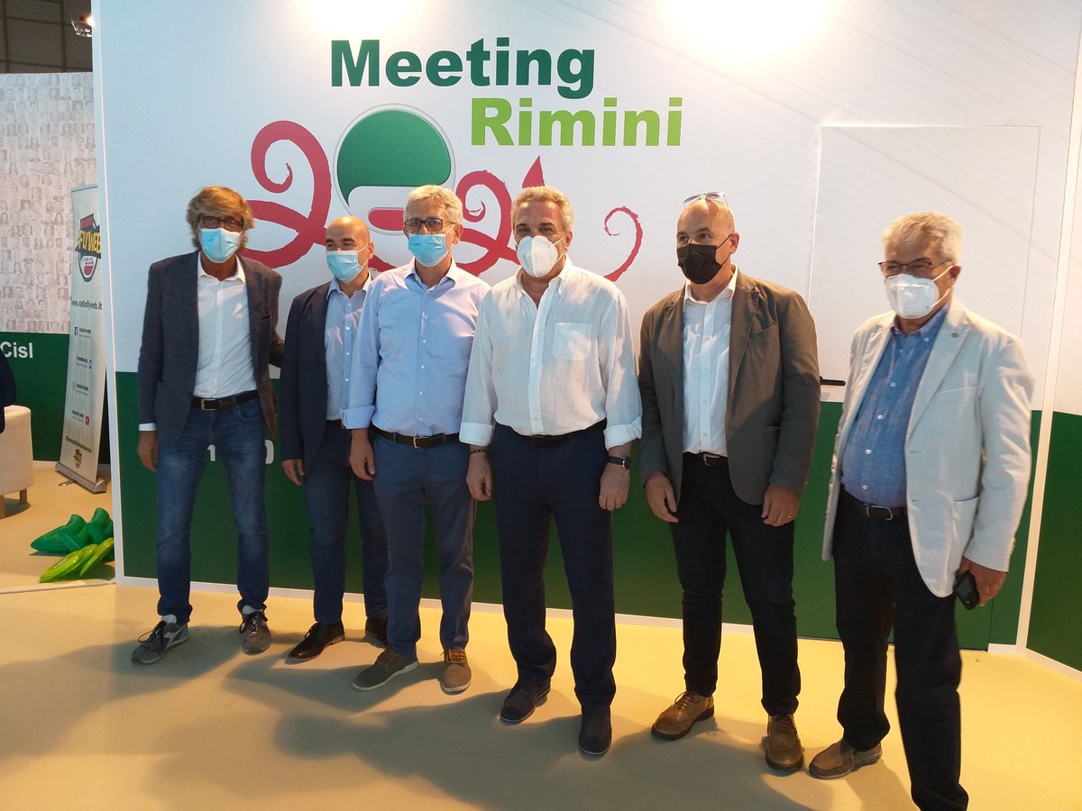 Oggi al #meeting21 nello stand <a href="/cislromagna/">CISL Romagna</a> <a href="/Cisl_ER/">Cisl Emilia Romagna</a>