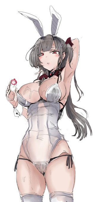 落描アッシュグレー白82🐰 