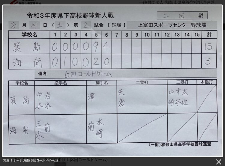 箕島高校野球部