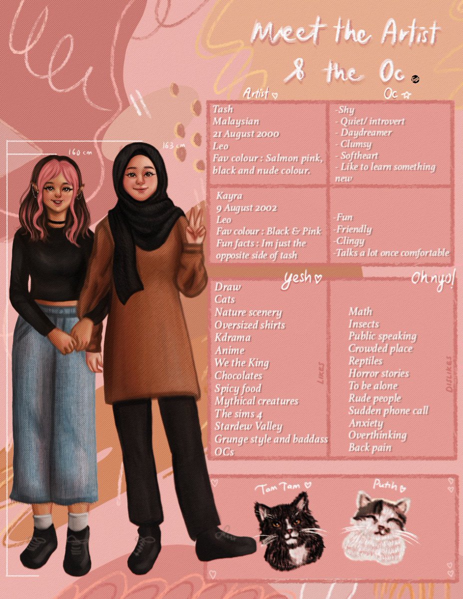 ✨Meet the Artist and the Oc✨
Here's a lil info about me and kayra💜

 #Meettheartist #artshare #ArtistOfMalaysia #ArtistsofSEA