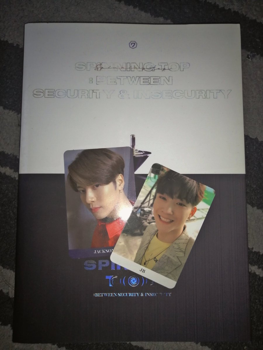 HELP RT! 
[WTS] GOT7 SPINNINGTOP (Insecurity ver.)
-Jayb random page 
-Youngjae cover sleeve

RM70 incl postage
(price negotiable) 
Condition: 9.5/10
pm me for more close-up pictures🥰
hmu if you're interested💕