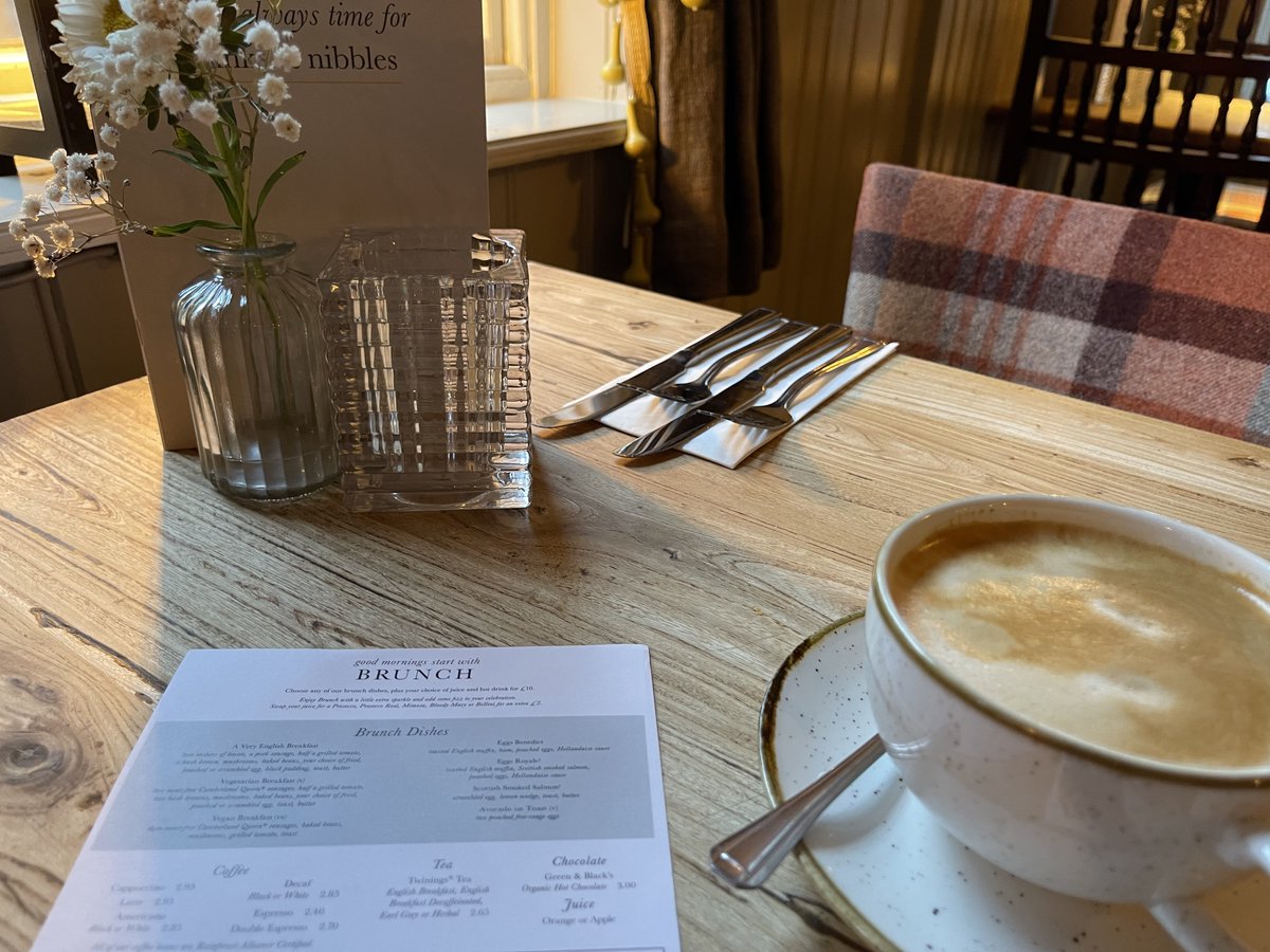 What better way to start the day! Our lovely brunch menu is available every Saturday and Sunday from 9:30-11:30! Any breakfast, coffee and a juice for only £10 plus swap your juice for a glass of fizz for only £2 extra.