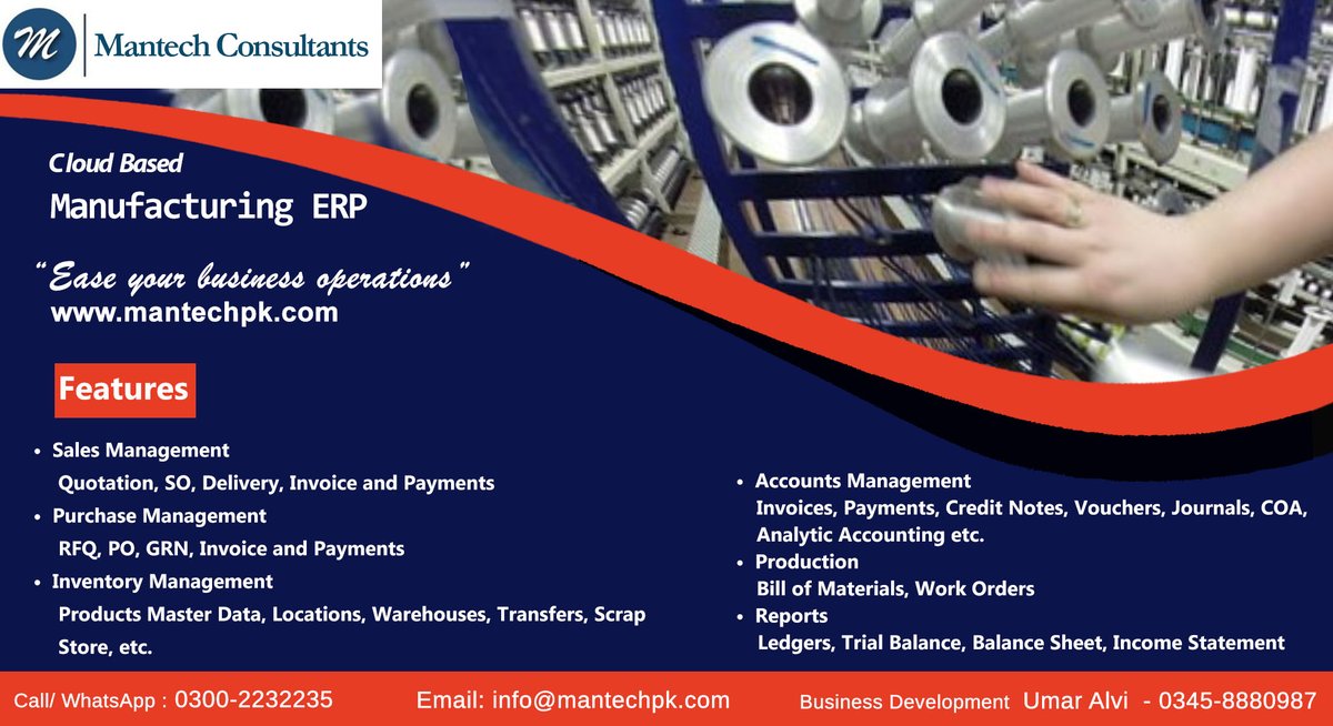 Cloud Based Manufacturing ERP
#manufacturing  #ERP  #Cloud #manufacturingerp #Industries #Facebook #advertisement #factory