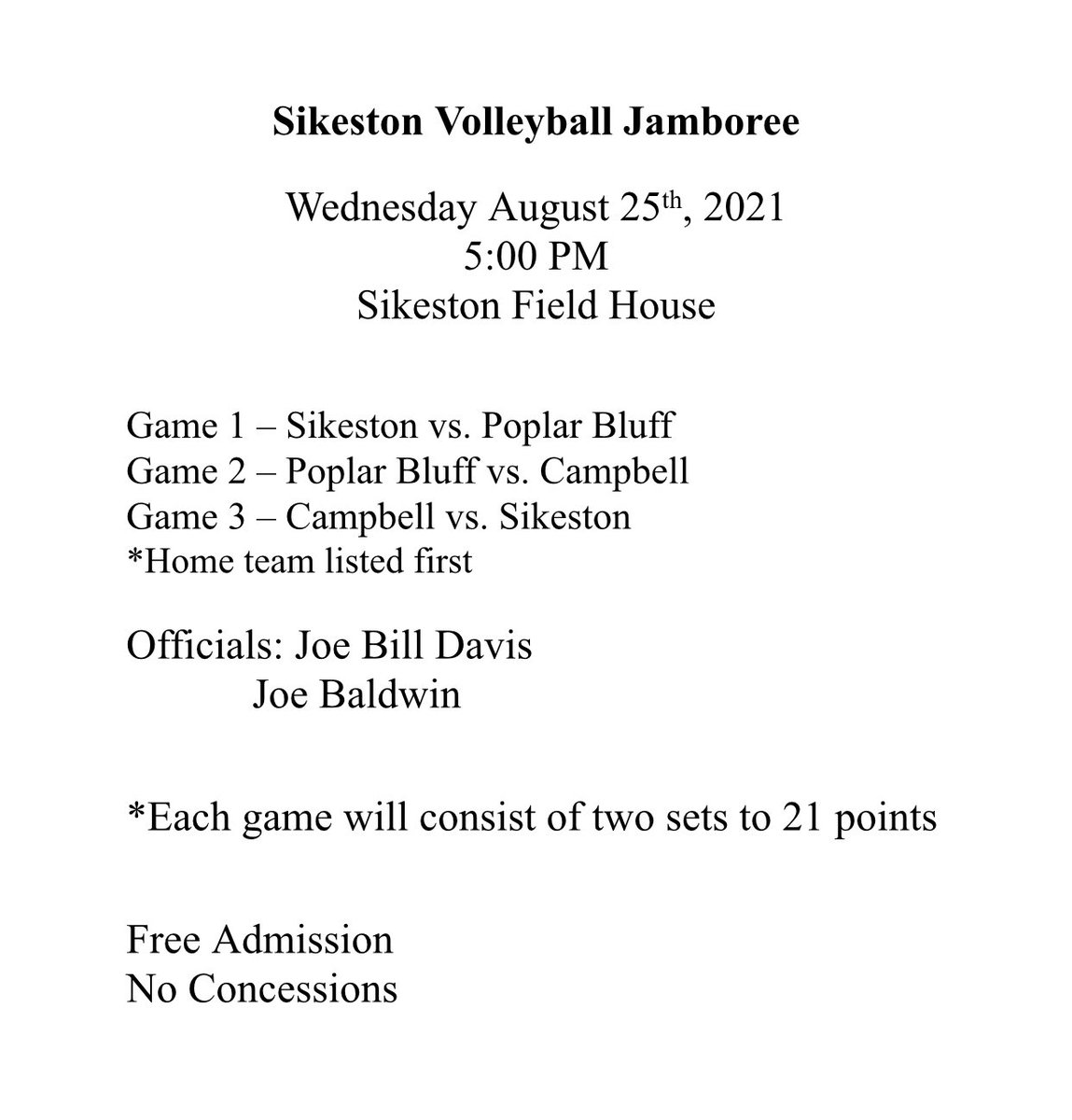 SikestonVBALL tweet media