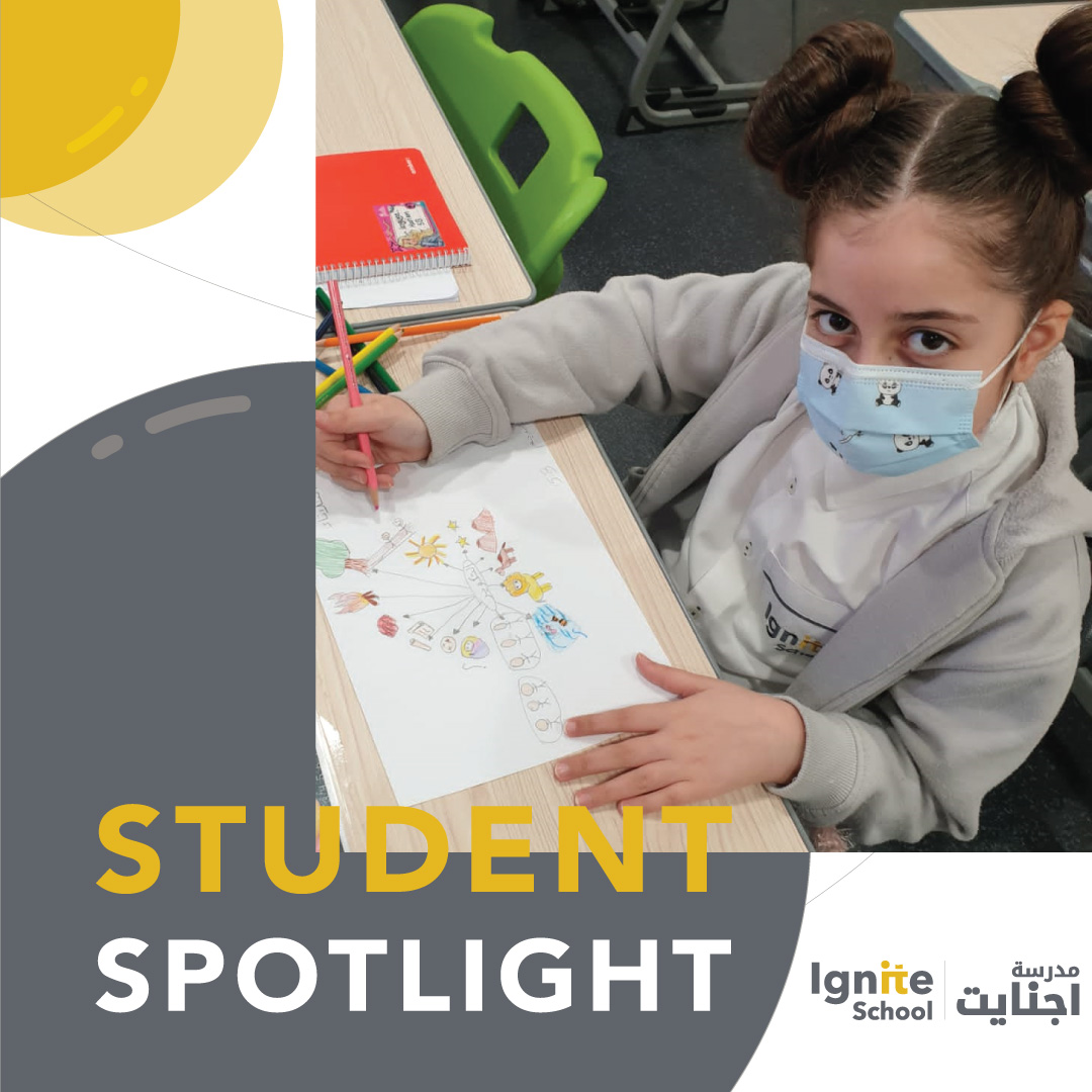 Igniteschooldxb's tweet photo. This week’s Student Spotlight is Mariam Hussein in Grade 5.
Her favorite subject is Art as she finds it fun! She learns how to draw and how to use the variety of art tools and materials easily.
#ignite #school #Dubai #Americanschooldubai #americaneducators #uscurriculum https://t.co/ooejbJIWEH