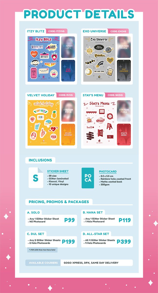 glitterattic's tweet photo. [ WTS LFB ] Pre-Order

✦ from the attic ✦

in honor of our 1st anniv, 2nd batch of pre-orders for our first two collections are now open ♡

✨ P50-P399
✨ DOO: 09/04/21
✨ DOP: 09/06/21

✨ form: https://t.co/yR4sZobnFw

→ promo + more info in thread! https://t.co/W1mnuu6SPM