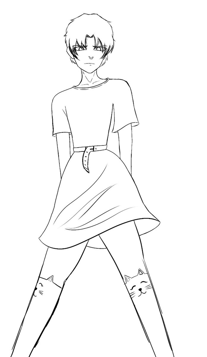 15_weeb's tweet photo. Help I just drew this and I hate that it kind of looks like yoonbum https://t.co/TimiWYS5Yb