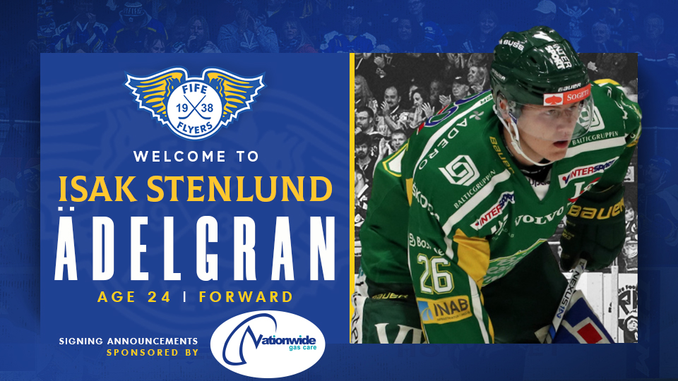 Fife Flyers on Twitter "🆕ADELGRAN IS A FLYER🆕 We are delighted to