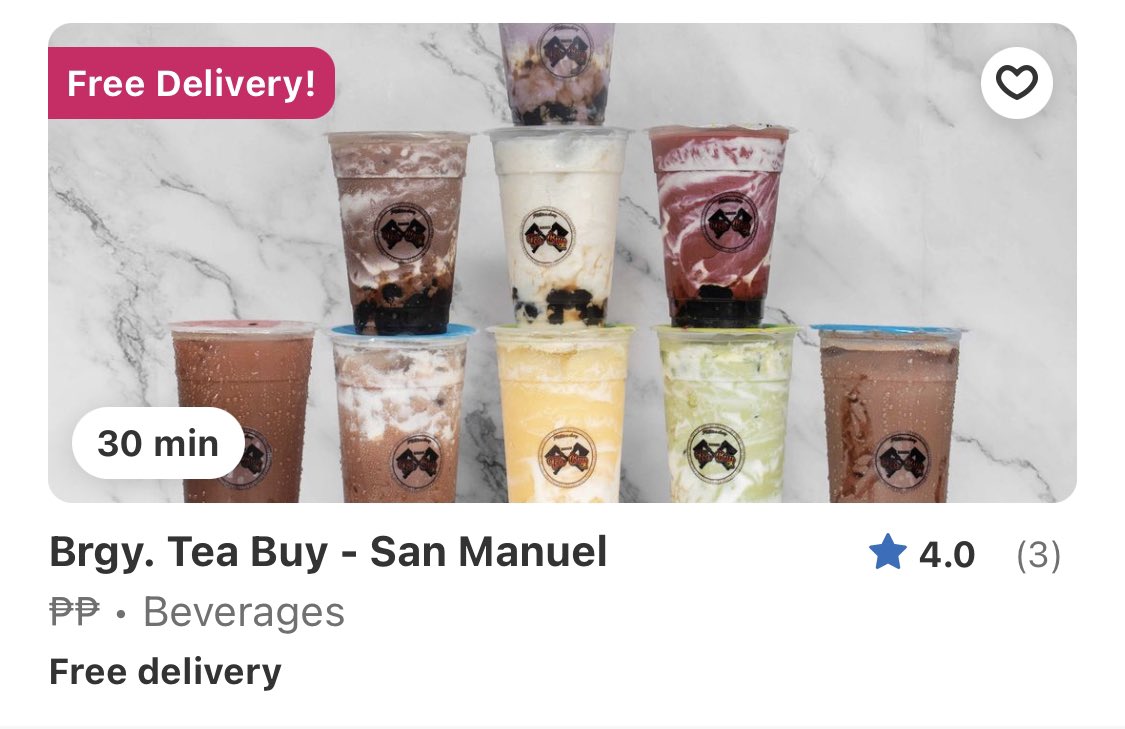 benitoastorga's tweet photo. Here’s some of the hilarious milktea shop names around campus c/o of FoodPanda 😂 https://t.co/kDSAbZFpMi