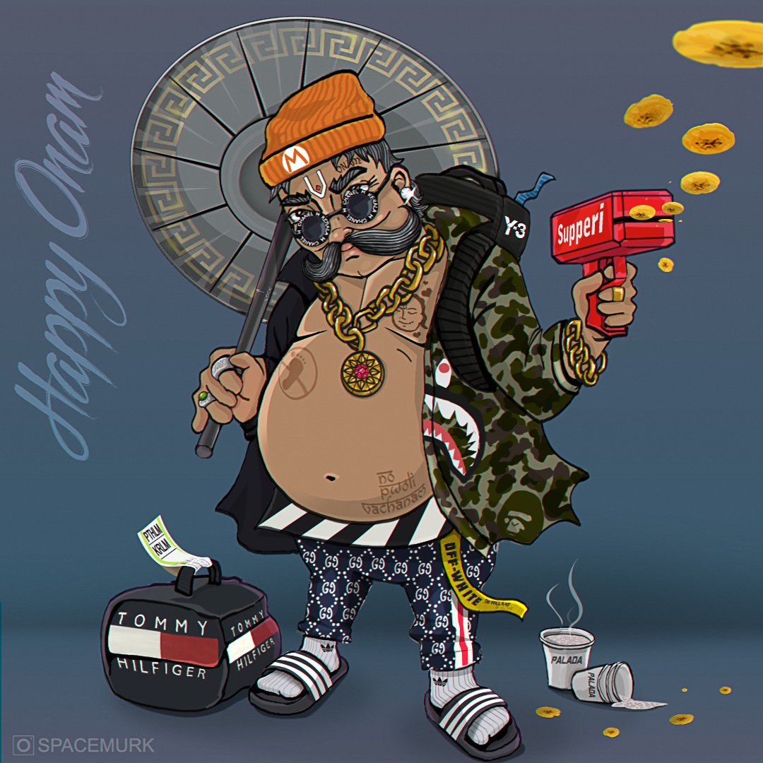 SpaceMurk's tweet photo. ⚡Hype-Bali 🏵Happy Onam🏵 #hypebeast #ourmahabali #onam #digitalillustration #Kerala #maveli #mahabali https://t.co/xPPPy2jcL2