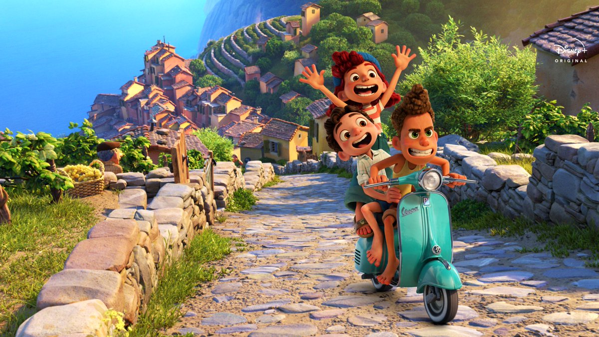 visualmelodies_'s tweet photo. "Luca", film d'animazione ambientato a Portorosso, colorato borgo di mare immaginario ispirato all'incantevole paesaggio delle Cinque Terre.
#Liguria https://t.co/a5ZuQIt1gr