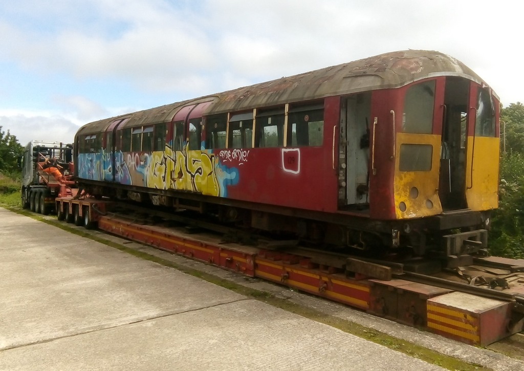 After recently admiring the excellent work of our skilled CTMS team - here's a peek at their latest project. A 1938 underground carriage from the IOW. 
Phot - Nigel Dyson
