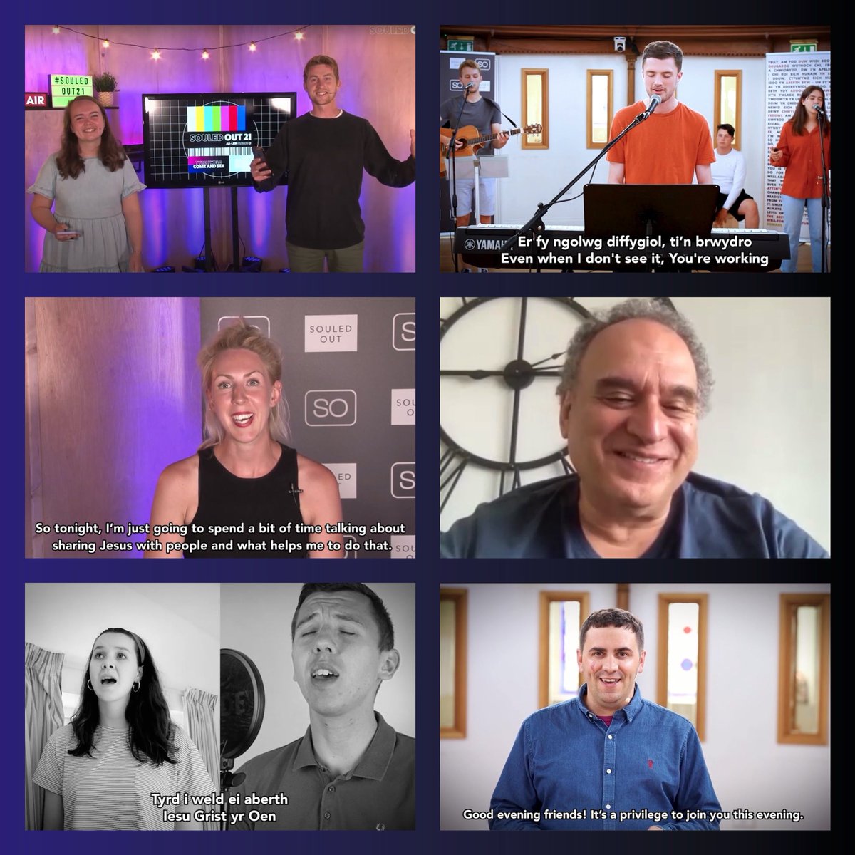 Diolch i bawb wnaeth ymuno â ni nos Lun a nos Fawrth ar gyfer #souledout21 neu sydd wedi dal i fyny gyda’r sesiynau dros y dyddiau diwethaf. 

Our prayer is that you were encouraged and blessed as you leaned in and worshipped. 

YouTube catch up: youtube.com/user/souledout…