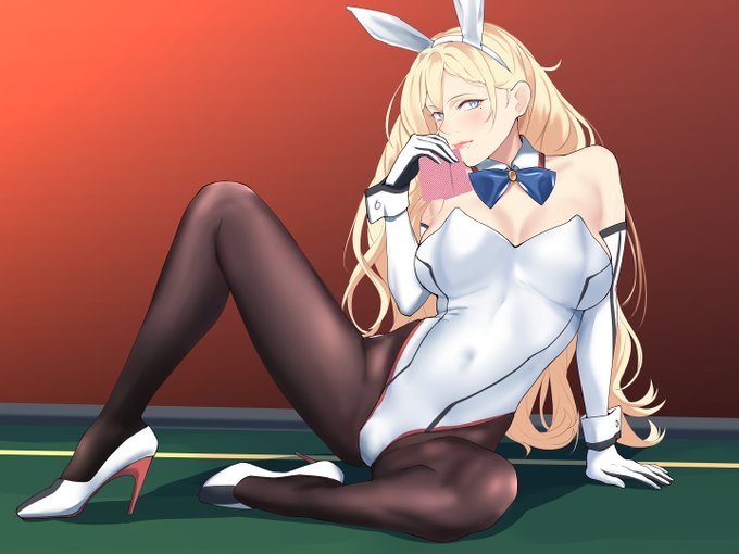 今まで描いたバニーリシュリューを再掲しておこう
#バニーの日 