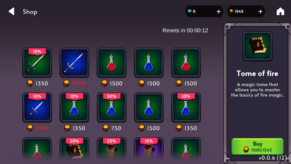 Rockdevstudio's tweet photo. ποΈ Shops have arrived in Tales of Finariel! You can now spend you hard-earned gold and crystals in various shops trhoughout these mystical lands.
ππ» Wishlist: https://t.co/vxVyl6197k.
.
.
#rockdevstudio #indiegame #screenshotsaturday https://t.co/8wsGHn0xGx
