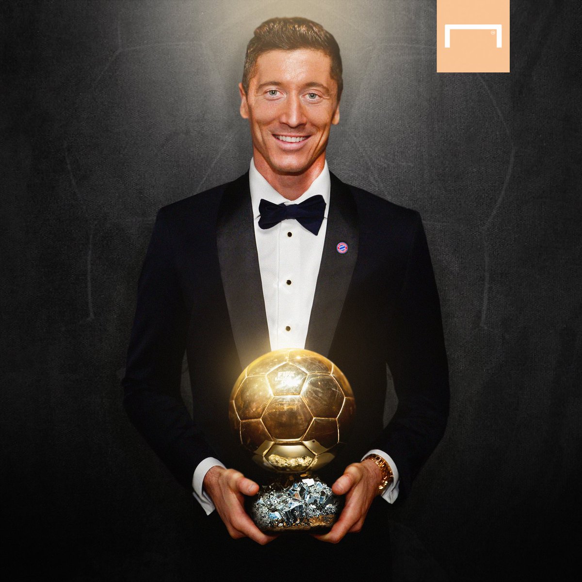 goal's tweet photo. Robbed in 2020.

Record-breaker in 2021.

Don't forget Robert Lewandowski when Ballon d'Or season comes around.

Happy birthday to the best striker on the planet 👑 https://t.co/Pz3BRQRfE1