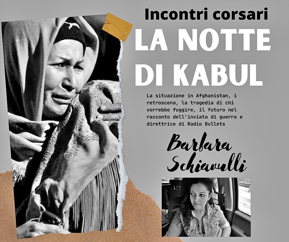 paolobutturini's tweet photo. La situazione in Afghanistan, i retroscena, la tragedia di chi vorrebbe fuggire, il futuro delle donne e dei bambini, chi sostiene i Talebani. Tutto questo nel racconto di Barbara Schiavulli, inviata di guerra e direttrice di Radio Bullets
https://t.co/3vNlbHgIwU https://t.co/cJKNAbwkW2