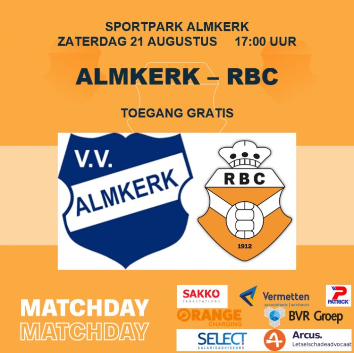 Matchday! 🧡💙 #SamenHogerop