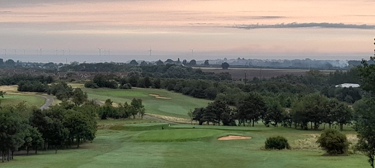 philrutt_'s tweet image. #chestfield golf course looking pretty good this morning