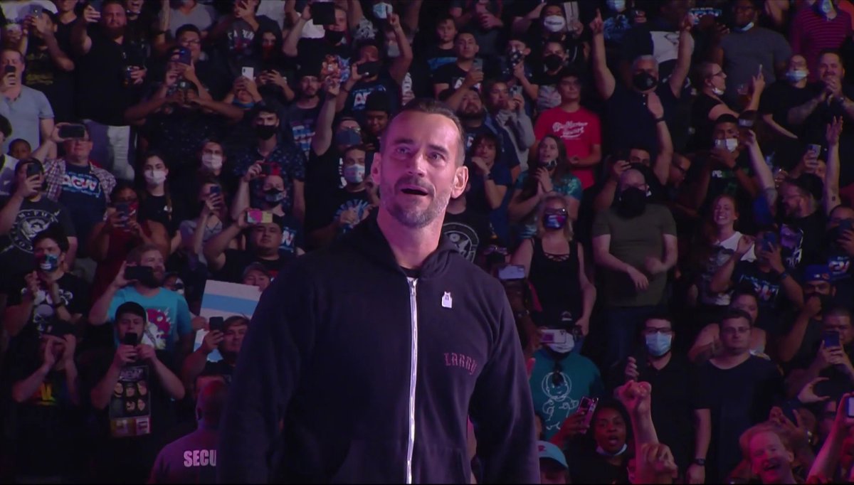 SaviorLezner's tweet image. 2766 consecutive days,we missed you Punk ♥
#CMPunkIsBack 
#AEW #CMPunk #AEWRampage #thefirstdance #CultOfPersonality #StraightEdgeSuperstar
#ChicagoMadePunk