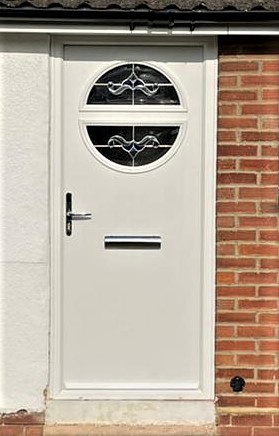 Composite Door install in Windsor.
Safe and secure door from <a href="/doorstopdoors/">Door-Stop</a> equipped with a <a href="/YaleDWS/">Yale DWS</a> lock and a robust <a href="/UltionLock/">Ultion</a> cylinder.