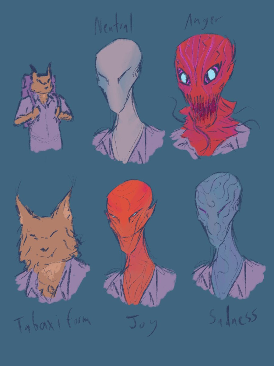 throckm0rpheus's tweet photo. Some NPCs from my campaign
Doppelgängers are fun to draw
#art #dnd #dndart #hylotl #doppelganger #dndnpcs https://t.co/hyG6EOrEPq