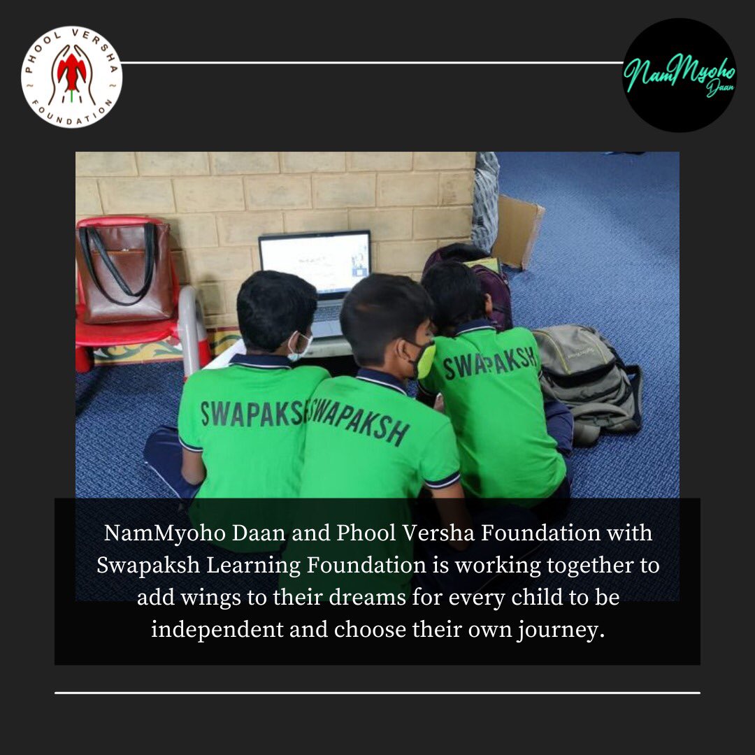PhoolVersha's tweet photo. #PhoolVershaFoundation #NamMyohoDaan #FeedTheHungry #SwapakshLearningFoundation #EducationForAll #Learning #BetterIndia  #ChildrensCharity #FeedAChild #HelpChildren #ChildrenInNeed #MakeADifference #Children #SpreadLove #MomentsOfJoy #Covid #Covid19 #Charity #CovidCare #India https://t.co/si7jjNeV2J