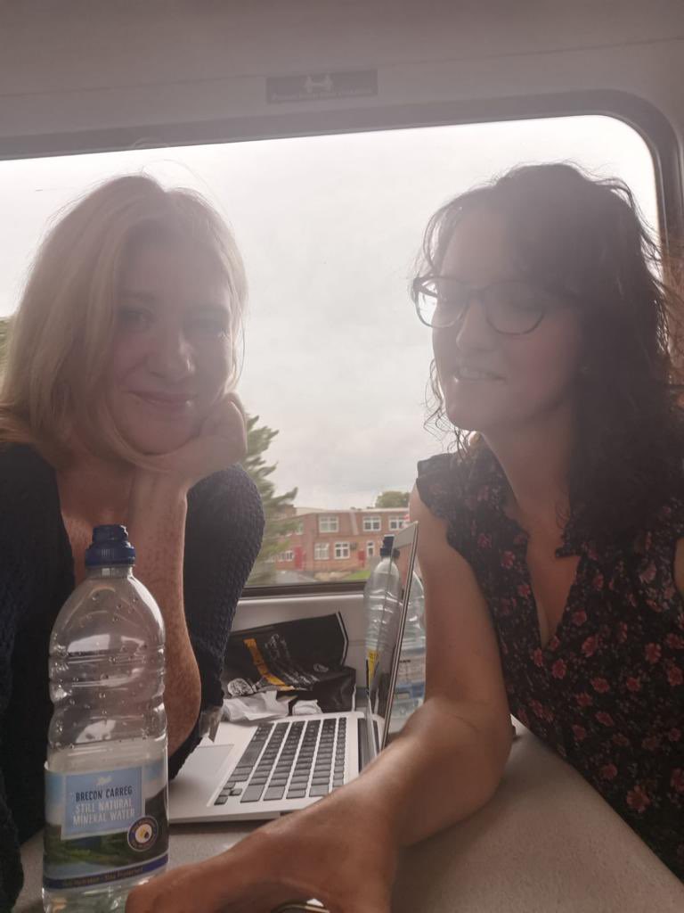We are on the train for <a href="/BDsfestival/">Beautiful Days</a> ! <a href="/NoSilence101/">Women Will Not Be Silenced</a> <a href="/Ramonamac/">Ramona McCartney</a> <a href="/HelenOConnorNHS/">Helen O'Connor 💙</a> <a href="/QualiaInterAlia/">Alia Butt</a>