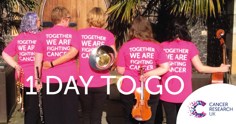 AllWomenOC's tweet photo. People of #Norwich, this Sunday come and enjoy an afternoon of live 🎶music in aid of @CR_UK Find out more here 👉https://t.co/9SCBBGmsec @NMHub @VisitNorwich @Nrw_Cathedral @ncym5 https://t.co/Z1dDSAfn1E