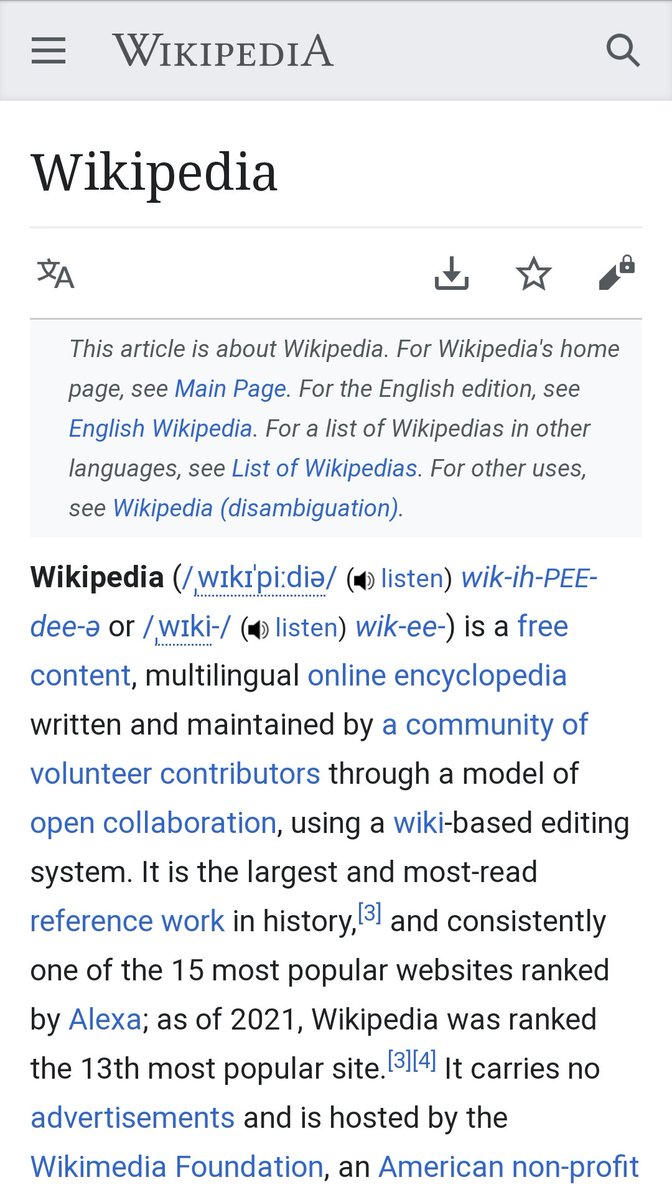 Sunaina756's tweet photo. @Wikipedia https://t.co/ZtkbH7URhv