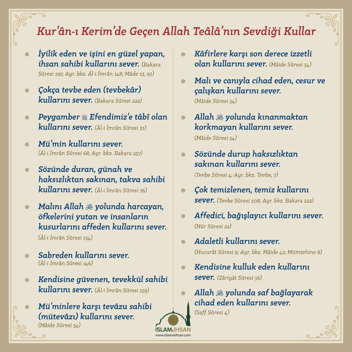 Allah Teâlâ sevdiklerinden eylesin…