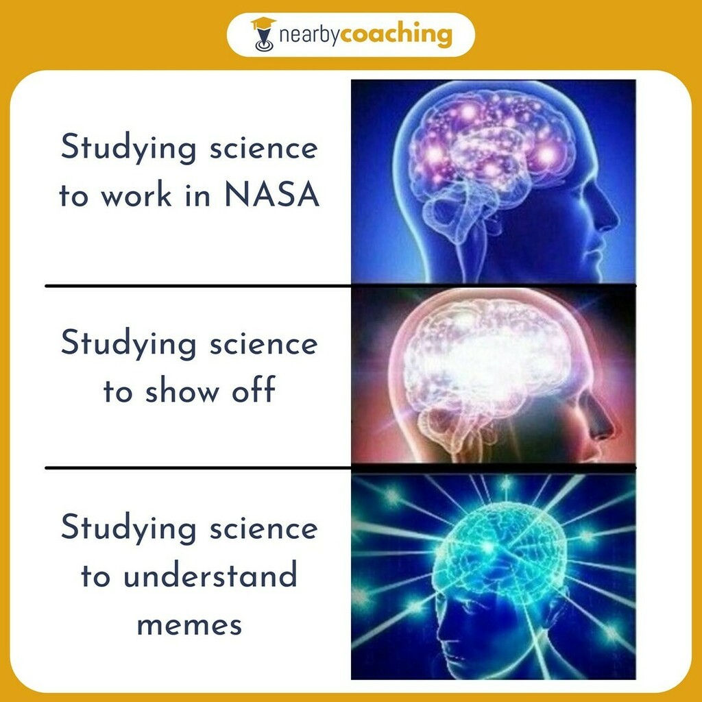 nearbycoaching's tweet photo. Hit the like😂 if you ever found difficulty in understanding the memes 😂🤓
.
.
.
.
.
.
.
#sciencememe #sciencememes #scienceiscool #organicchemistry #mathematician #scientists #sciencelover #science #sciencejokes #engineeringmemes #sciencefun #physicsj… https://t.co/3pk409OWyP https://t.co/3uFD8pJo2C