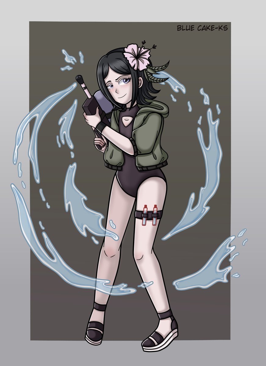 BluecakeK's tweet photo. another Mukuro art
I decided to give her my own swimsuit, because I'm sad that she is in Junko's disguise again
#danganronpa #mukuro #danganronpafanart #art #ArtistOnTwitter #danganronpaS https://t.co/2NAhL5G9ml
