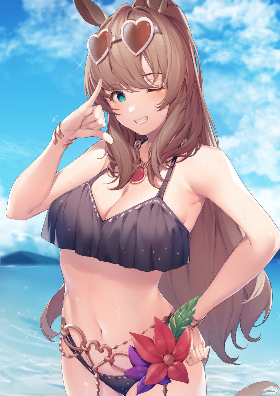 水着マルゼンスキーイラスト 水着マルゼンスキーイラスト