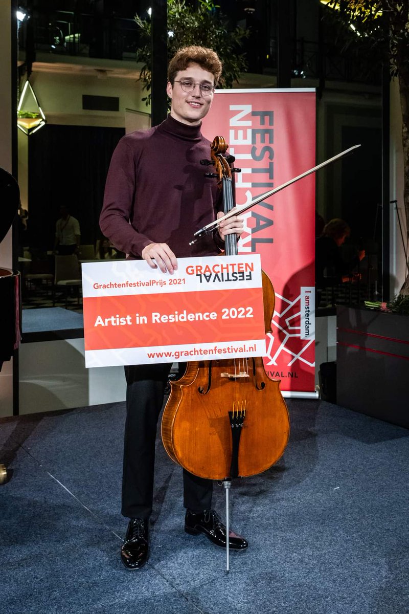 Many congratulations to Alexander Warenberg for winning the Grachtenfestival Prize 2021!
<a href="/grchtnfstvl/">Grachtenfestival</a>
More information: bit.ly/3814bVH