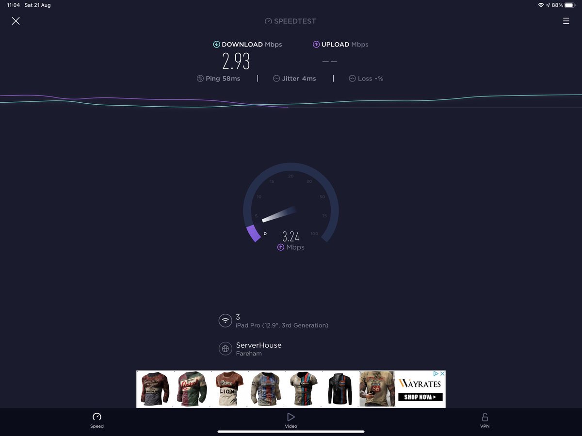 omnia*munda*mundis🇬🇧 (@amorebrexit) on Twitter photo <a href="/ThreeUKSupport/">ThreeUKSupport</a> I pay for unlimited data on a mifi.
I am not going to do much with 3 mb/sec
I repeat what the hell is going on? <a href="/ThreeUKSupport/">ThreeUKSupport</a> I pay for unlimited data on a mifi.
I am not going to do much with 3 mb/sec
I repeat what the hell is going on?