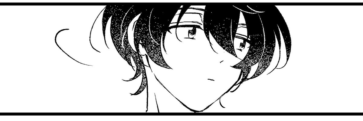 黒髪の塗り方 悩みまくった結果 白点描がいちばんラクだったので一貫してこのやり方 鹿式の漫画