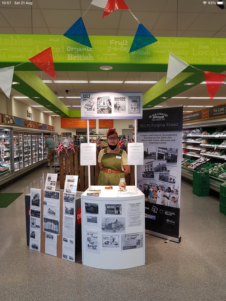 Co-op Northfield raising funds for <a href="/BCLivingMuseum/">Black Country Living Museum</a> , raffle prizes and lots of historical Co-op photos, well done Tracy for looking the part!! and Sam for organising@FionaRo44784977 ⁦@grahamwren2⁩ ⁦<a href="/AdrianD93465562/">Adrian Dunn</a>⁩ ⁦<a href="/ClaireKoziol/">Claire Koziol</a>⁩