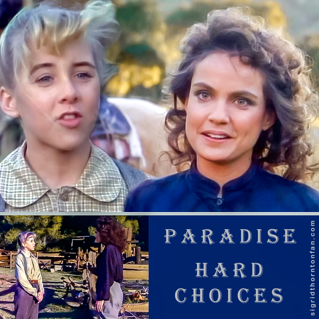 sigrid_fan's tweet photo. Paradise - Hard Choices @sigrid_thornton  #sigridthornton #jennybeck #paradise #gunsofparadise #amelialawson #tvwesterns #oldwest #davidjacobs #lorimar #cbstelevisionnetwork https://t.co/cFsY92PunK