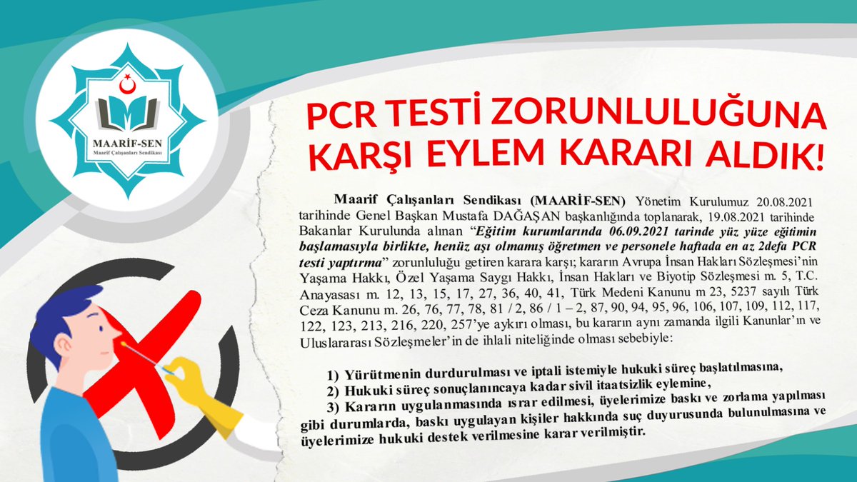 nazmikocer's tweet photo. İlgili genelge kapsamında baskıya, mobbinge uğrayan eğitim çalışanları @MaarifSen ile iletişime geçebilirler. Öğretmenlerimizin yanındayız!
#GenelgeİptalEdilecek https://t.co/r5CIhr5LNR