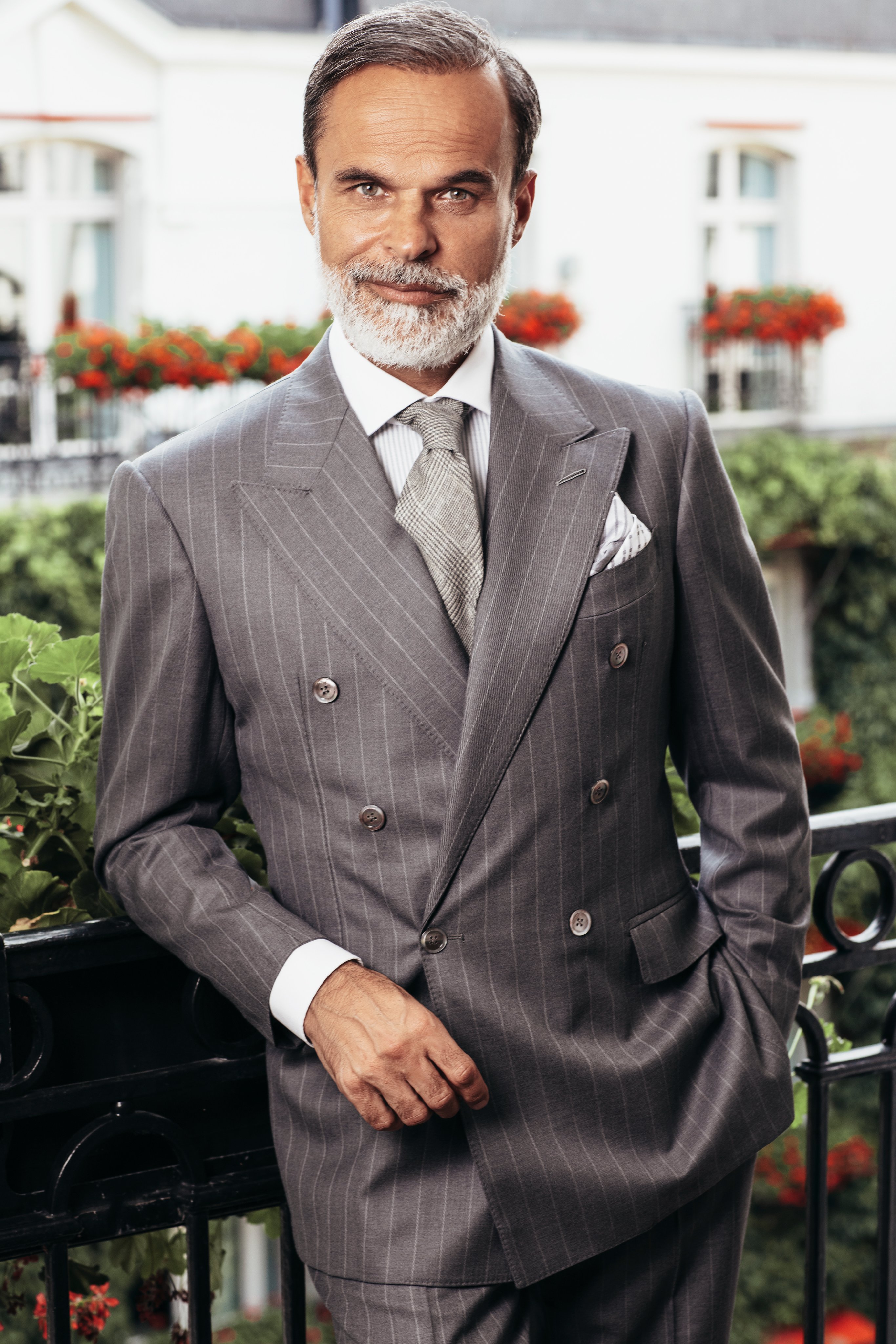 Cifonelli double breasted sale