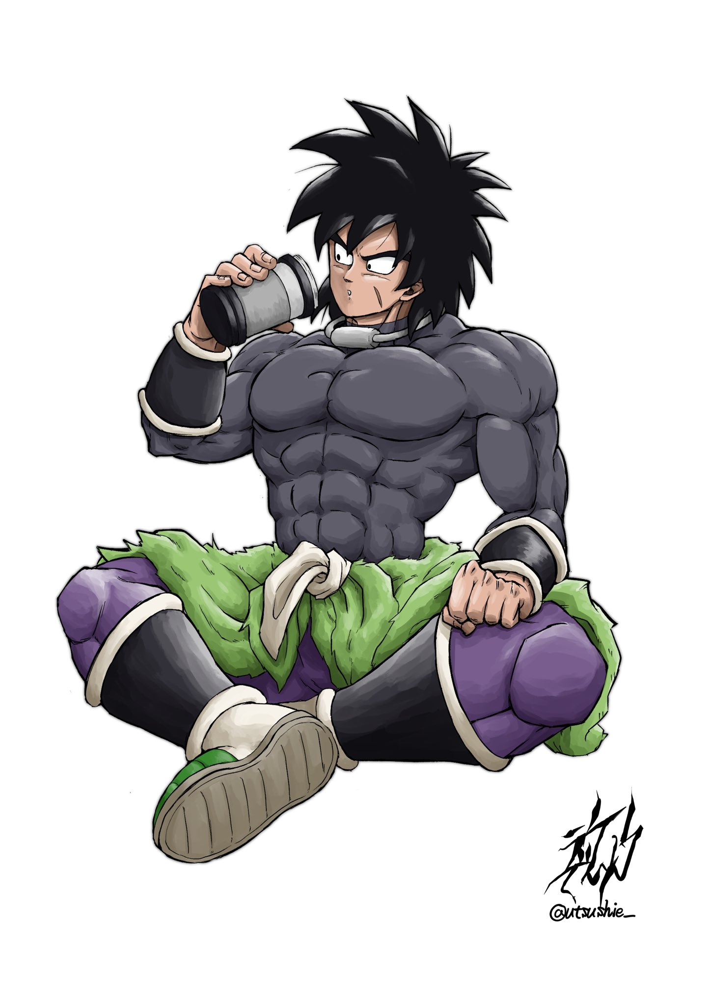 ライでいん Liedein ブロリー ドラゴンボール イラスト T Co Trbtccmr6c Twitter