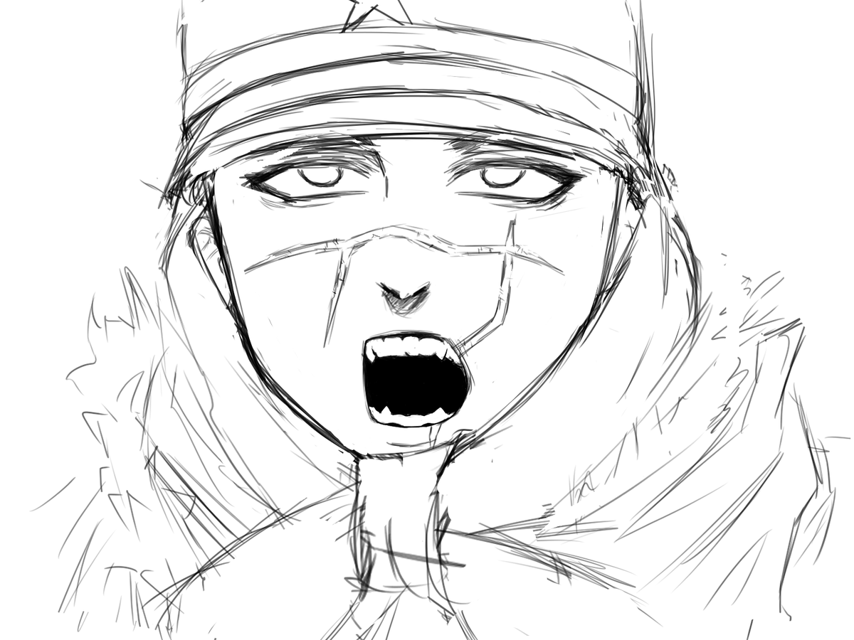 sugimoto the immortal
#saichisugimoto
#goldenkamuy
#art
#anime
#FANART 
#animetwt