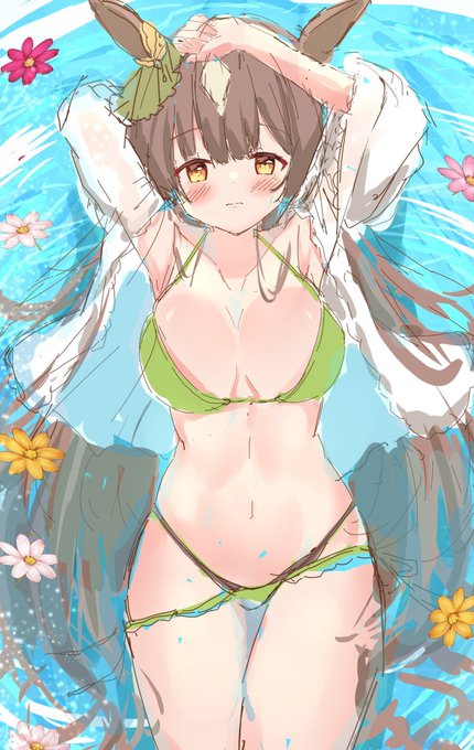 サトノダイヤモンドちゃんのラフ!🏝
#ウマ娘 