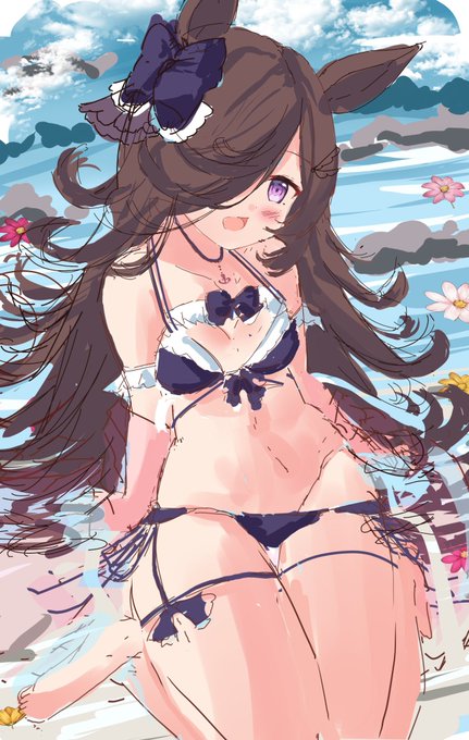 ライスちゃんのラフ!✨
#ウマ娘 