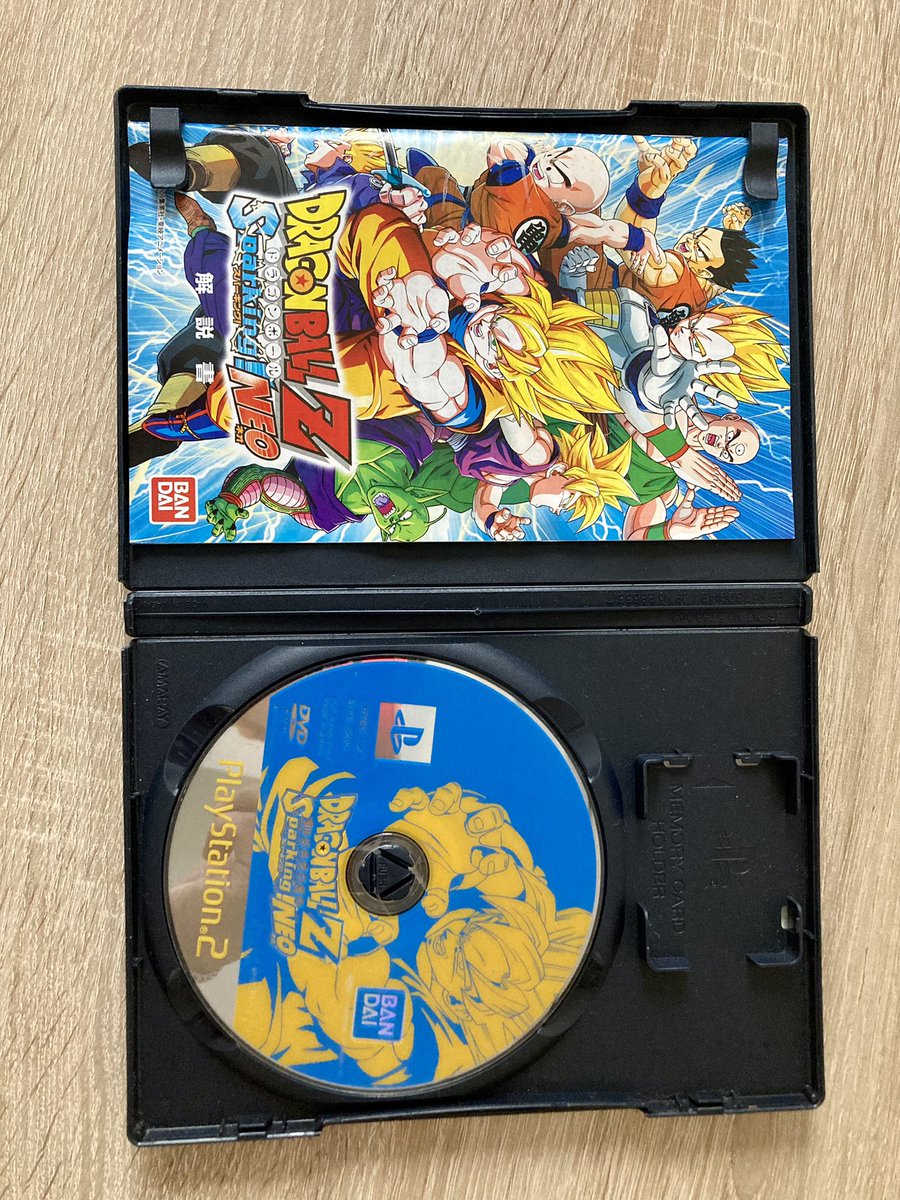 AntoTllr19's tweet image. On continue les tenkaichi budokai avec le numéro 2 version japonaise. 🎮🇯🇵🐉 #dragonballz #sparkingneo #budokaitenkaichi2 #playstation2 #sony
