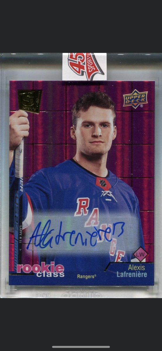 450Sports's tweet photo. 2 cards .. 1 day ., what a day it was !! Extended is red hot make sure you don’t miss our breaks on Facebook! @UpperDeckHockey @UpperDeckSports @NYRangers https://t.co/cZITgoFG3r