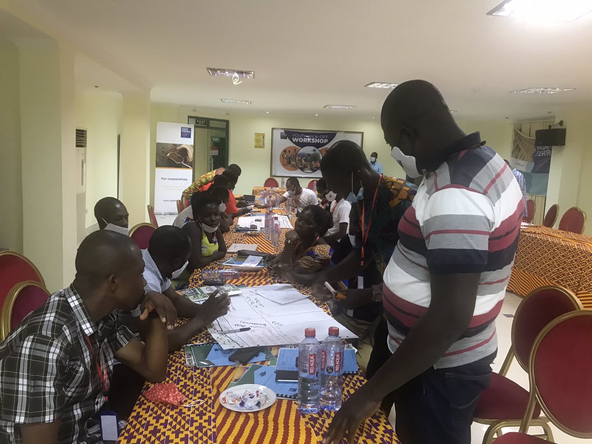 Though agriculture seems to be unattractive to the youth, there are still some youth in there that need to be encouraged and capacitated. This week <a href="/Agriterra/">Agriterra</a> Ghana had a youth kick off training for cooperatives in cocoa elaborating more on how to increase youth participation