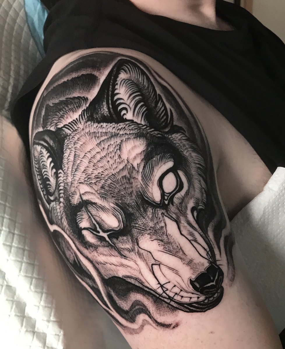 Scar Across Eye Tattoo